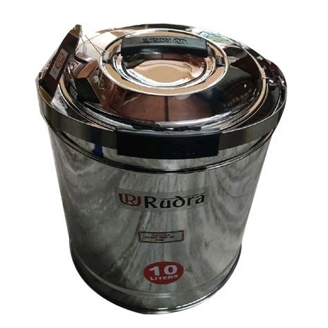 Round Litre Rudra Stainless Steel Hot Pot At Piece In Secunderabad ID