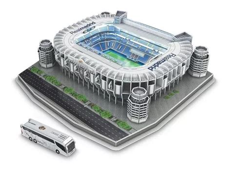 Puzzle D Estadio Santiago Bernabeu Real Madrid Nanostad Mercadolibre