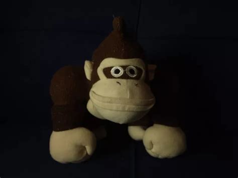 MARIO PARTY HUDSON Soft Donkey Kong Plush 10 2010 EUC Nintendo Toy