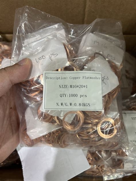 Jual Ring Plat Tembaga Copper Flat Washer M Kota Tangerang Toko