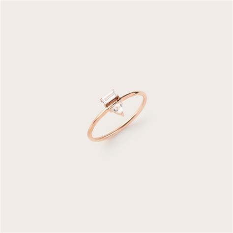 Dew Drop Diamond Ring | Tana Chung Jewelry