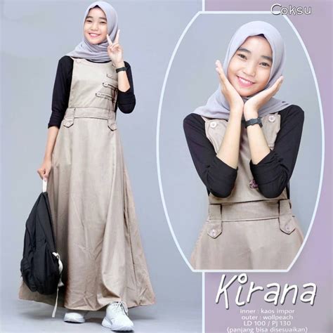 Jual [[ BISA COD ]] NEW!!! PROMO!! KIRANA GAMIS WANITA // GAMIS WANITA TERLARIS // ATASAN WANITA ...