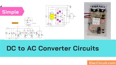 Inverter Circuit And Dc To Ac Converter Many Simple Circuits