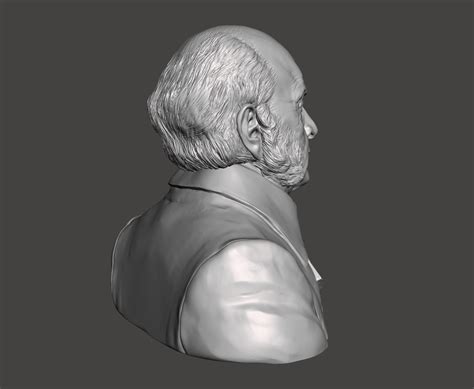 3d Datei 3d Modell Von John Quincy Adams Hochqualitative Stl Datei Für Den 3d Druck Personal