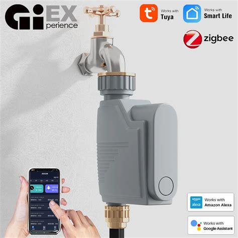ZIGBEE 3.0 Garden WIFI Watering Timer Smart Life Sprinkler Irrigation ...