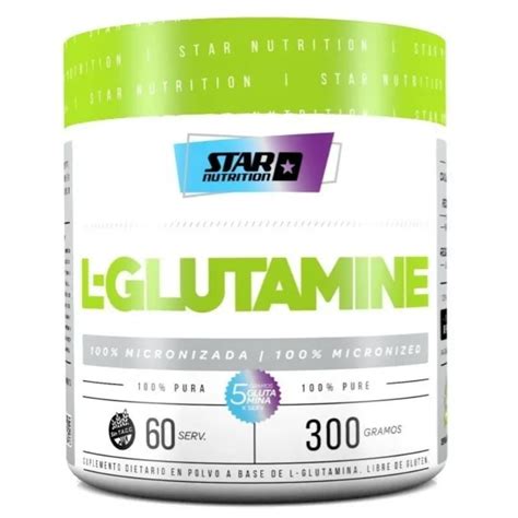 Glutamina 300 Grs Star Nutrition DeMusculos