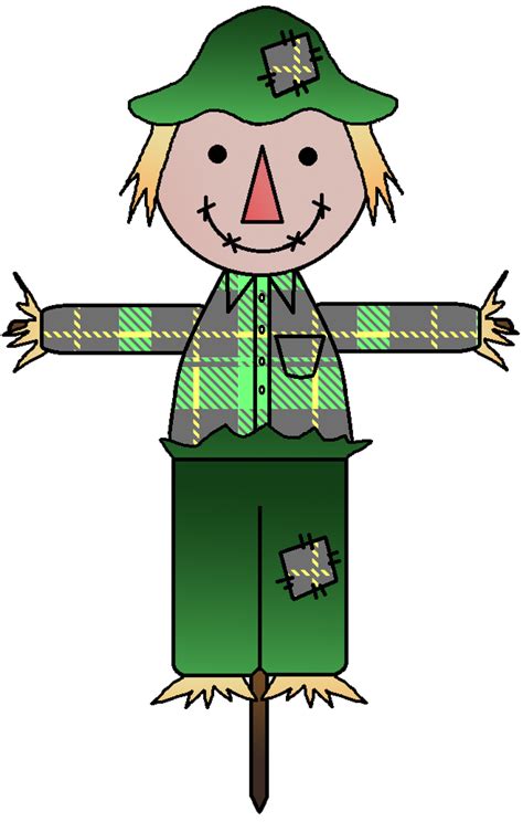 Printable Scarecrow Clip Art Library