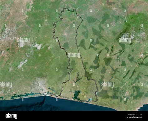 Comoe district de Côte d Ivoire Carte satellite haute résolution