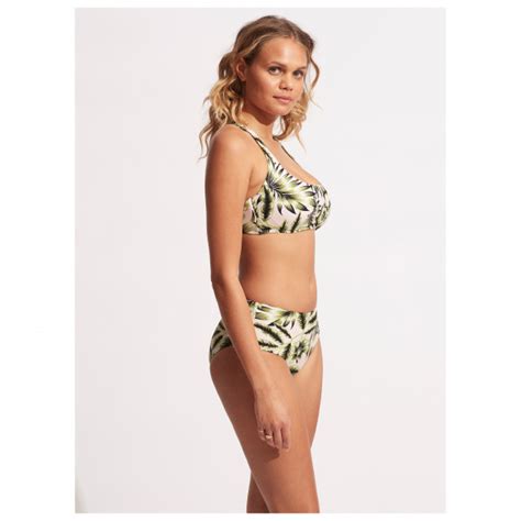 Seafolly Island In The Sun Wide Side Retro Bikini Bottom Women S