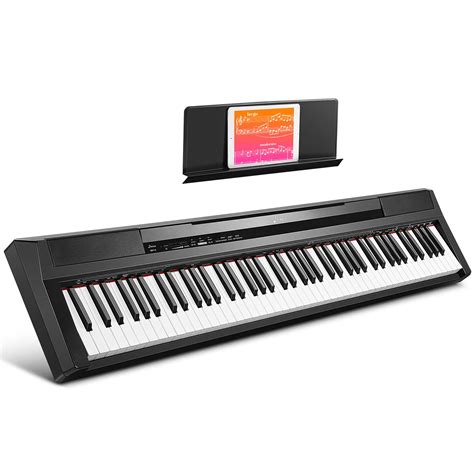 Donner Digital Piano Keyboard 88 Keys Full Size Semi Weighted Portable