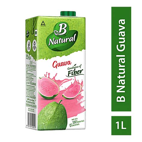 Buy B Natural Juice Guava Gush L Carton Online At Best Price Of Rs