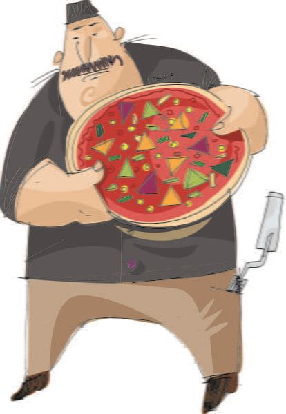 Pizza Background People Eps Vector Uidownload