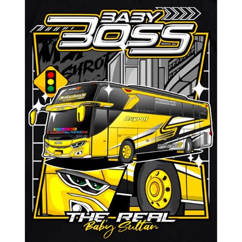 Kaos Bus Mania Anak Baby Boss Yang Lagi Viral Lazada Indonesia