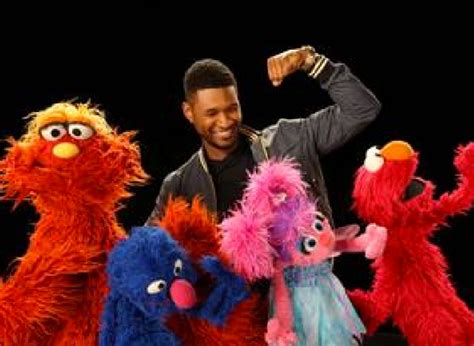 Watch Usher Dance the Alphabet on "Sesame Street"