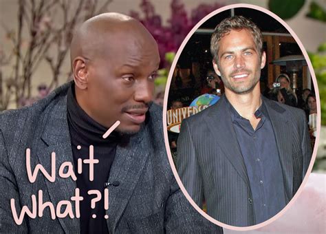 Tyrese Gibson Confirms He Paul Walker Were BOTH Having Sex With Eva