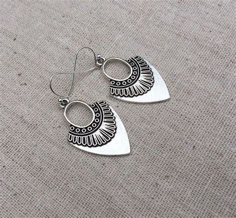 Sale Boho Dangle Earrings Silver Boho Earrings Silver Etsy