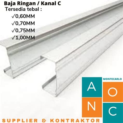 Jual Baja Ringan Kanal C Mm Full Shopee Indonesia