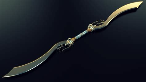 Epee Double - Double Sword - OC by Etrelley on DeviantArt