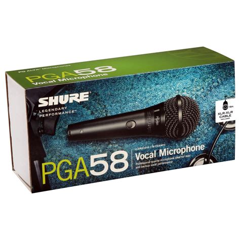 Shure Pga Cardioid Dynamic Vocal Microphone With Xlr Cable At Gear Music