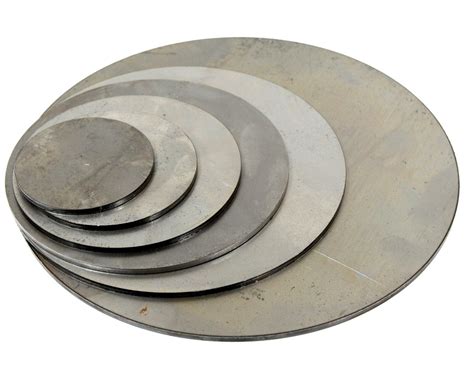 x3 0mm ROUND Blank MILD STEEL DISCS Sheet Plate Size 25 300mm Ø Laser