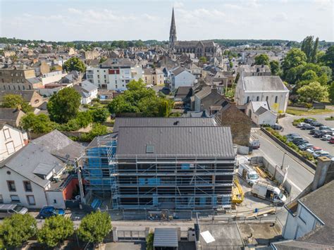 Nouveau chantier Habitat 44 à Châteaubriant Groupe Le Lorec