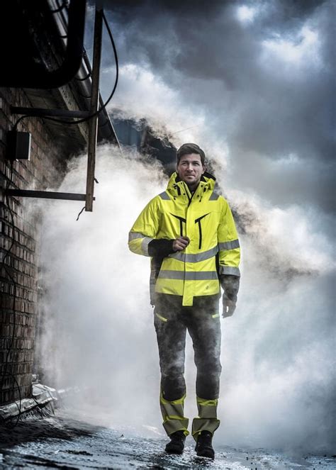 Projob Hi Visibility Functional Jacket In En Iso Class