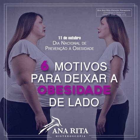 11 De Outubro Dia Nacional De Prevenção à Obesidade — Ana Rita