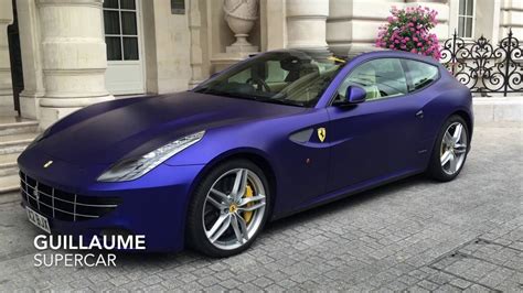 Ferrari Ff Wrapped Purple Youtube