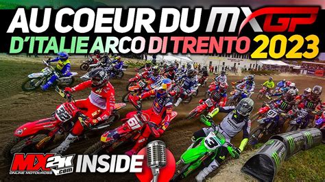 Vidéo le MXGP du Trentin en inside MX2K