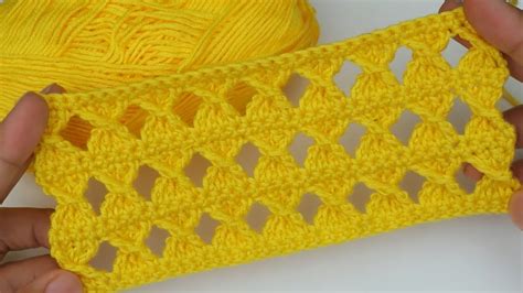 New Easy Crochet Pattern Never Seen Such A Beautiful Crochet Stitch Youtube