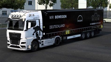 Man Trucks Fahren F R Deutschland Skin V Ets Ets Ats Mod