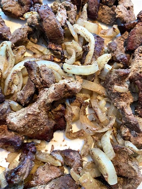 Air Fryer Beef Liver And Onions Recipe Keto No Flour Melanie Cooks