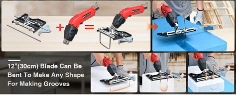 Amazon NLBFOU Hot Knife Cutting Tool Kit For Grooving Sculpture Cutting Air Cooled W