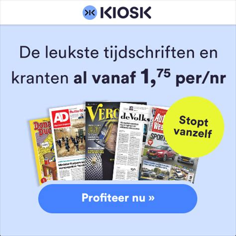 Proefabonnement Op Een Krant Vanaf Euro Per Week