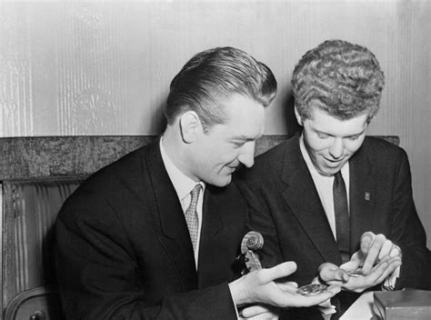 Valery Klimov and Van Cliburn, 1958. | Скрипач, Консерватория