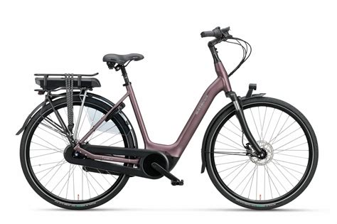 Batavus Finez E Go 500 7 Gang 2023 Elektrische Damesfiets Bosch Roze