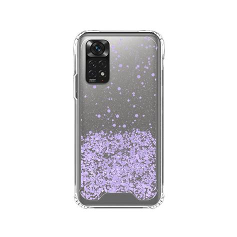 Capa Xiaomi Redmi Note 11 11s Anti Choque Brilhantes Lilás Copertini