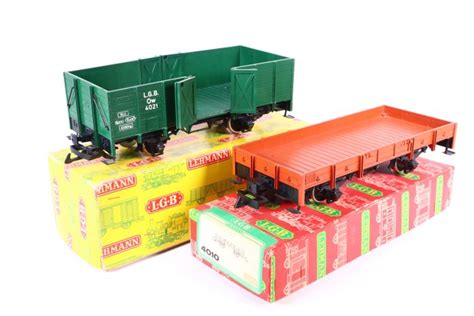 Lgb G Freight Carriage Set Of Two Freight Catawiki