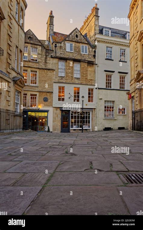 Bath City Centre at sunset Stock Photo - Alamy