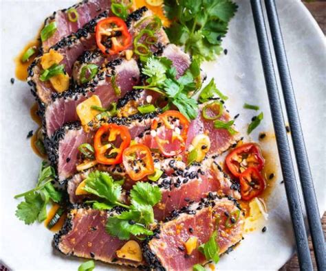 Asian Seared Bluefin Tuna Dinko Seafoods