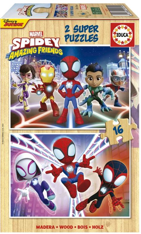 Spidey His Amazing Friends Puzzle X Piezas Ciberpapel