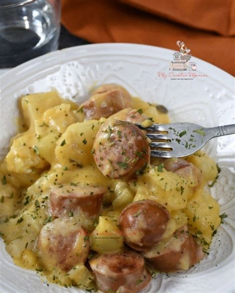 Slow Cooker Sausage And Potatoes Casserole My Creative Manner