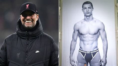 Cristiano Ronaldo Liverpool Boss Jurgen Klopp Wore Cr7 Boxers For Champions League Final