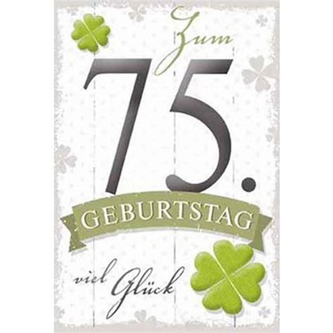 Gl Ckwunschkarte Zum Geburtstag