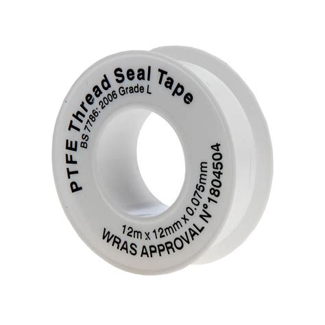 Ultratape 08001212ST10 PTFE Thread Sealing Tape 12mm X 12m