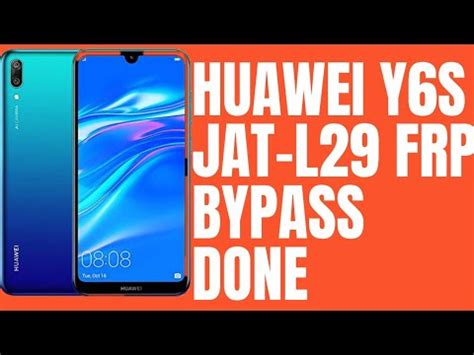 HUAWEI Y6S JAT L29 FRP BYPASS DONE YouTube