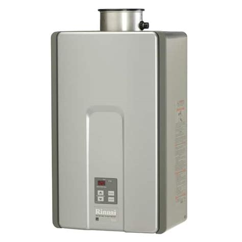 Rinnai High Efficiency Plus 98 Gpm Residential 192000 Btu Interior Natural Gas Tankless Water