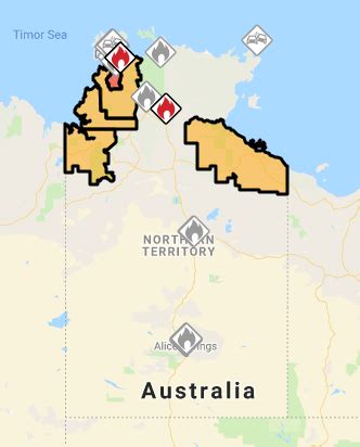 Bushfire alerts and warnings - Department of Environment and Natural ...