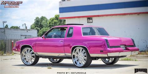 Oldsmobile Cutlass Dub Xb10 Statica Wheels Brushed And Polished