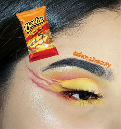 Hot Flamming Cheetos Look Eyeshadow Looks James Charles Eyeshadow